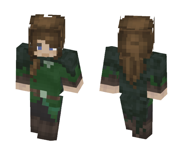 [LOTC] Ranger Woman - Female Minecraft Skins - image 1