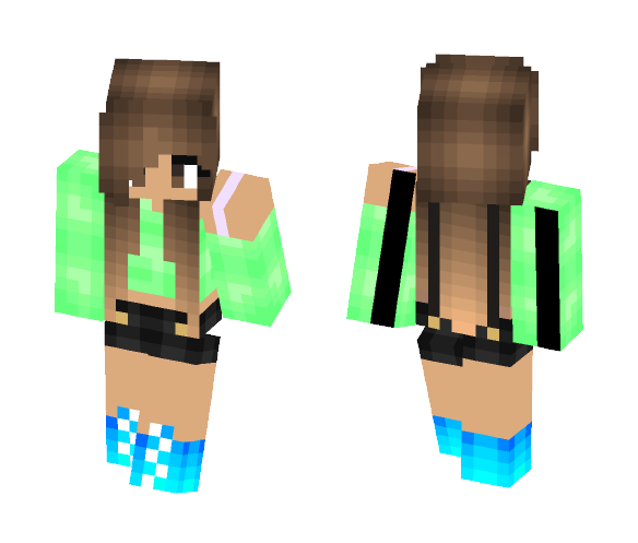 What I look Like (For SchoolRP) - Female Minecraft Skins - image 1