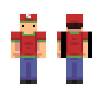 Pizza delivery [Better in 3D] - Male Minecraft Skins - image 2