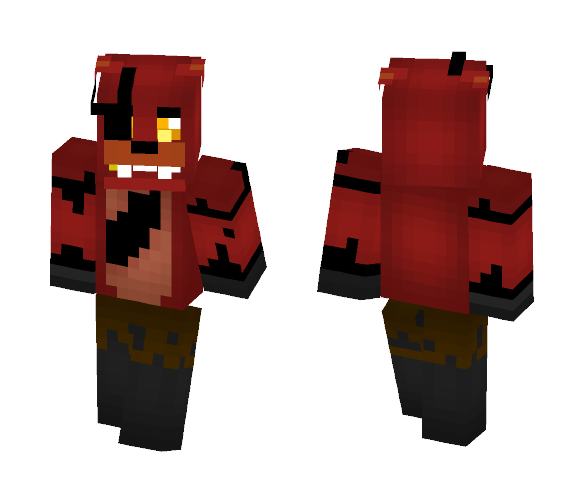 Foxy The Pirate - Male Minecraft Skins - image 1
