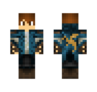 Blue Dragon Rider - Male Minecraft Skins - image 2