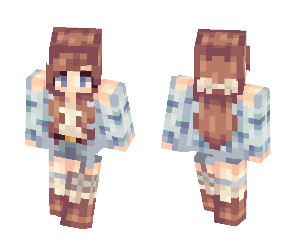 Summer Skies - Popreel! - Female Minecraft Skins - image 1