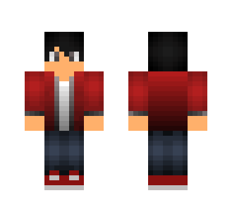 Red Jacket [Male] - Male Minecraft Skins - image 2