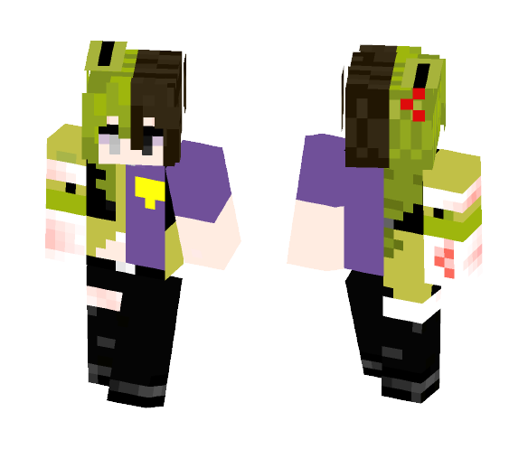 (Pole bear) purple guy y springtrap - Male Minecraft Skins - image 1