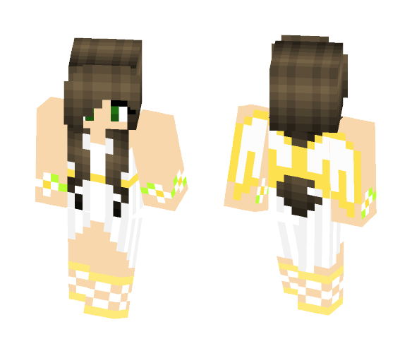 Golden Angel ~Rosely - Female Minecraft Skins - image 1