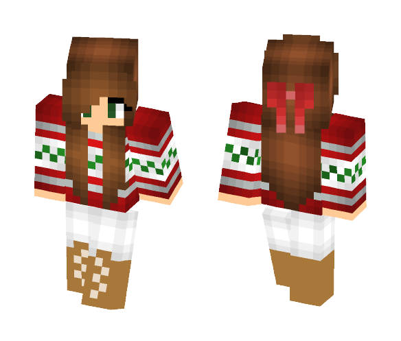 Christmas Burnett ~Rosely - Christmas Minecraft Skins - image 1