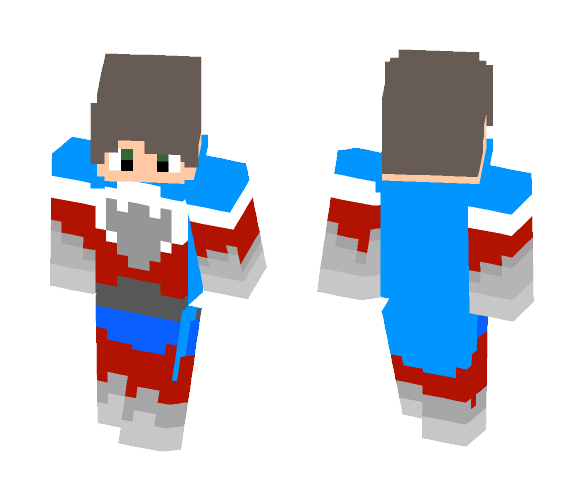 Steve Stronghold - Sky High - Male Minecraft Skins - image 1