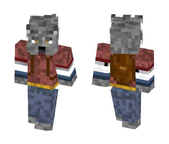 Adventure Wolf - Interchangeable Minecraft Skins - image 1