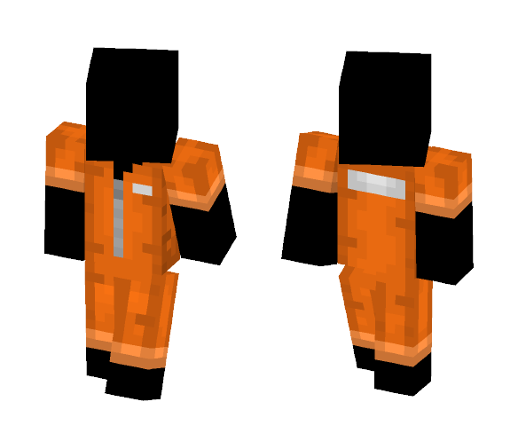 Orange Prison Jumpsuit - Male Minecraft Skins - image 1