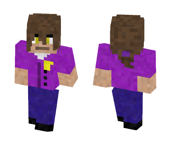 PurpleGuy (Vincent) - Male Minecraft Skins - image 1