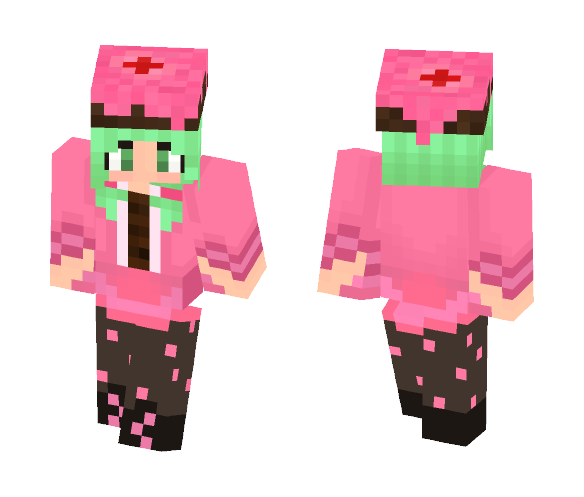 CandleHead~{Sugar Rush Collection} - Female Minecraft Skins - image 1