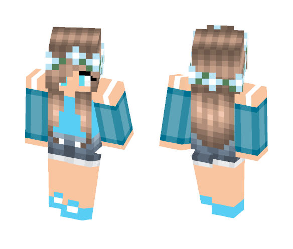 Girl (credit to _Girly Gamer_) - Girl Minecraft Skins - image 1