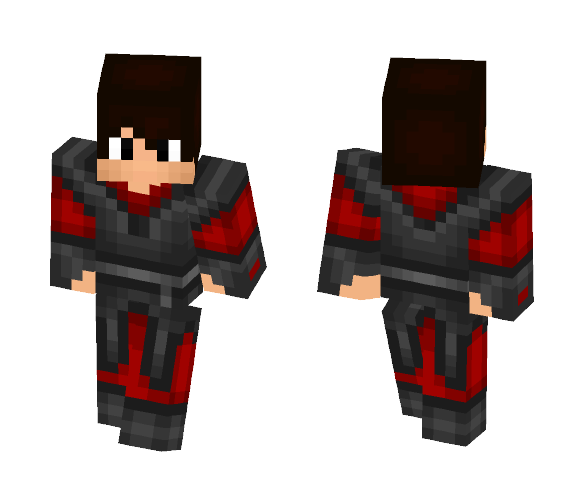 Red Warrior - Male Minecraft Skins - image 1