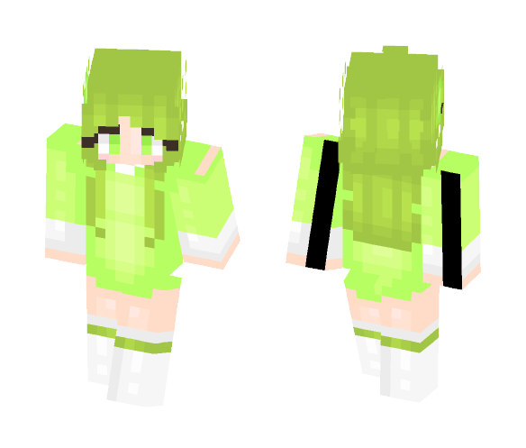 Fresh Bubbly Limeade ~ Bowsteria - Female Minecraft Skins - image 1