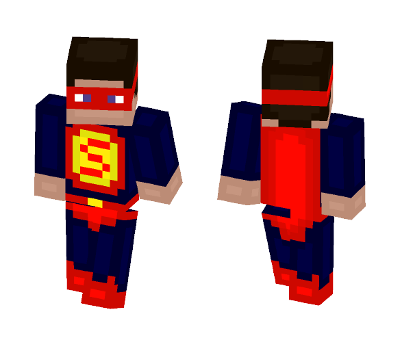 Super Steve - Male Minecraft Skins - image 1
