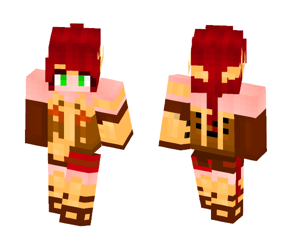 Pyrrha Nikos - Female Minecraft Skins - image 1