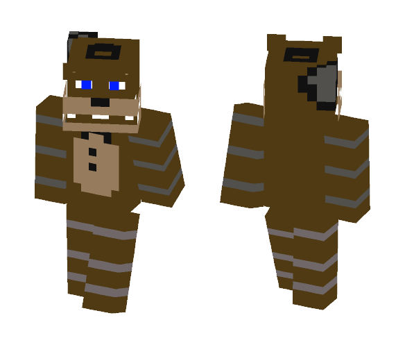 Freddy Fazbear (Way Better In-Game) - Interchangeable Minecraft Skins - image 1