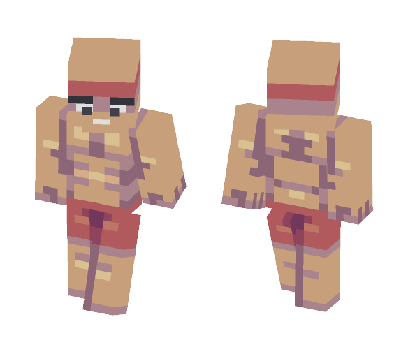 When you actually work out. - Male Minecraft Skins - image 1