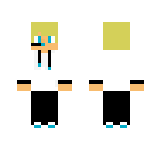 Blonde Male Gamer - Male Minecraft Skins - image 2