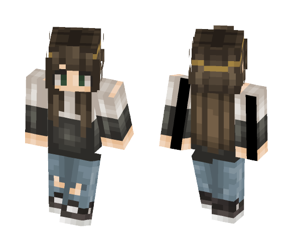 Casual w/ Headband. ＼(^ω^＼) - Female Minecraft Skins - image 1