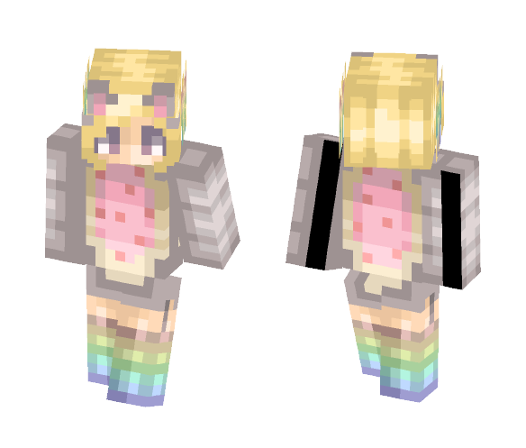 Nyan thing// Remake - Female Minecraft Skins - image 1