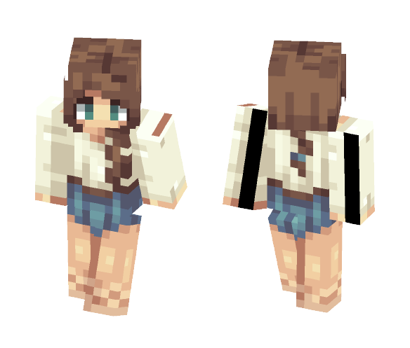~ Skin Collab with OhWonder ~ - Female Minecraft Skins - image 1