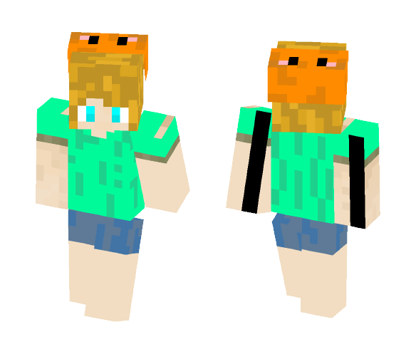 Person in PJ's - Male Minecraft Skins - image 1