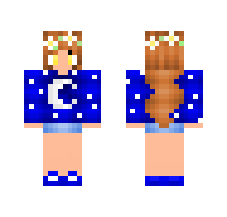 Blue Moon | Munch - Female Minecraft Skins - image 2