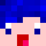 Kawaii Blue Gal - Kawaii Minecraft Skins - image 3