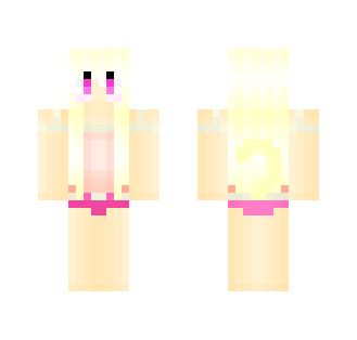 》Blonde Neko Girl ♡~♡《 - Girl Minecraft Skins - image 2