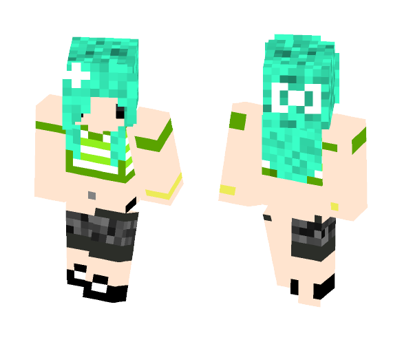 Gangster Chibi - Female Minecraft Skins - image 1