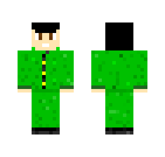 Yusuke Urameshi (Green Outifit) - Male Minecraft Skins - image 2