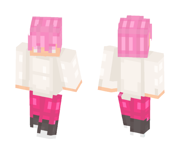 Colors skins : Pink - Male Minecraft Skins - image 1