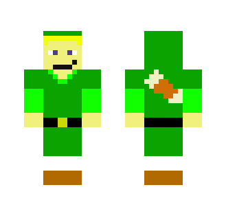 Toon Link (Original) - Male Minecraft Skins - image 2