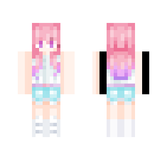 Pastel whatever. - Female Minecraft Skins - image 2