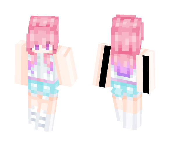 Pastel whatever. - Female Minecraft Skins - image 1