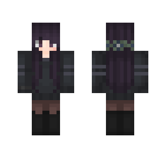 ~Wolf Girl Goth - Without Mask~ - Girl Minecraft Skins - image 2