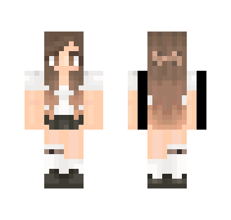 Brunette with Lots of Hair. - Female Minecraft Skins - image 2