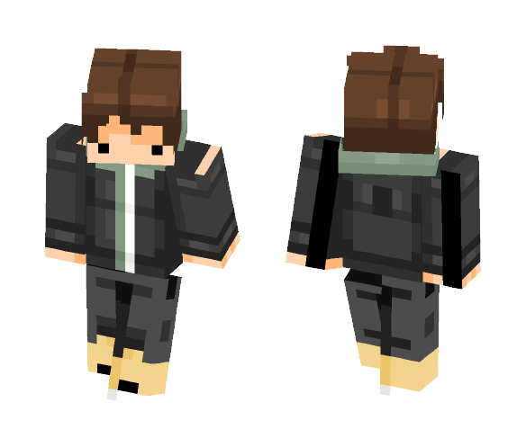 Jacket Guy (Chibi ver.) - Male Minecraft Skins - image 1