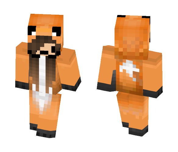 Chibi Fox With Mustache ~Rosely - Female Minecraft Skins - image 1