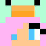Girl Chick (Teal) - Girl Minecraft Skins - image 3