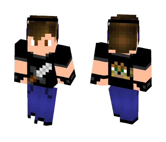 Brown hair boy - Boy Minecraft Skins - image 1