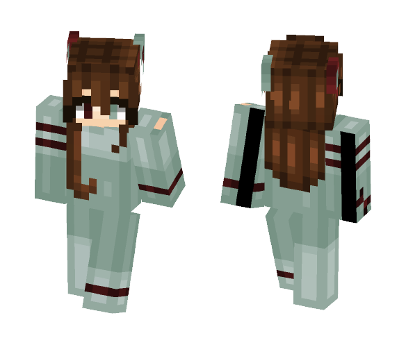 Deuboukéhi 2 Girl vers °e° - Girl Minecraft Skins - image 1