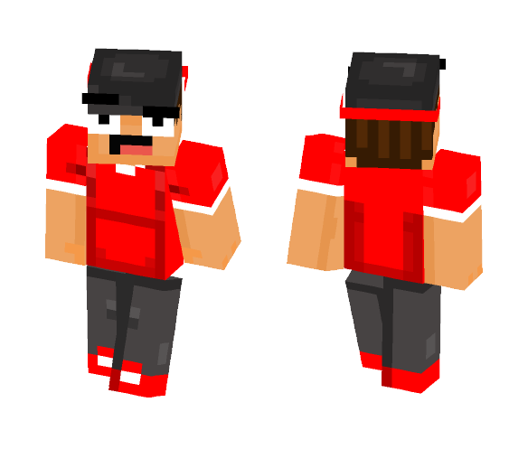 My first ever skin! Me IRL - Male Minecraft Skins - image 1