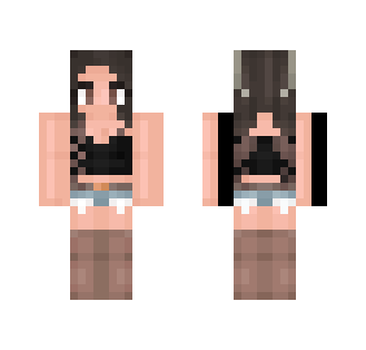 Mouse Themed Country Girl - Girl Minecraft Skins - image 2
