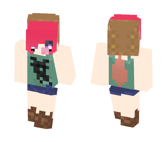 Ok sooo...Hi - Female Minecraft Skins - image 1