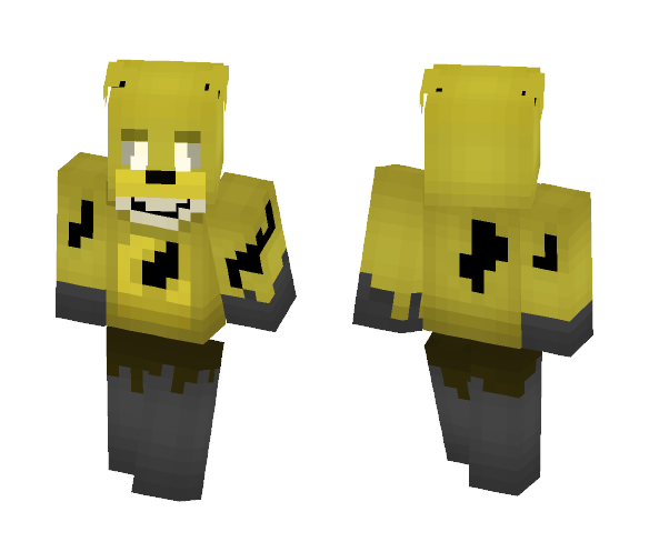 Golden Foxy - Male Minecraft Skins - image 1
