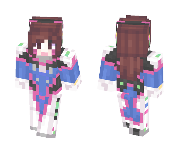 D.Va - Female Minecraft Skins - image 1