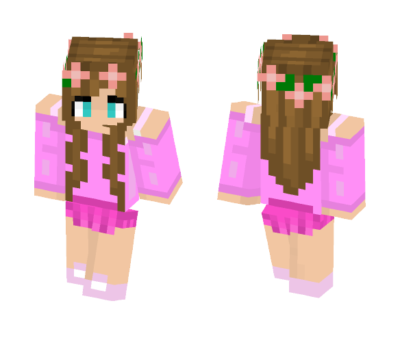 €łłα | Pinky Lily - Female Minecraft Skins - image 1