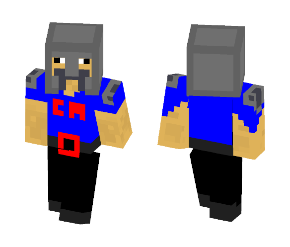 Captain Mustache - Male Minecraft Skins - image 1